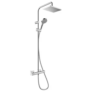 Душевая система Hansgrohe Vernis Shape Showerpipe 230 1jet с термостатом 26286000 хром