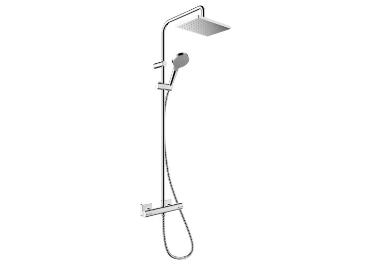 Душова система Hansgrohe Vernis Shape Showerpipe 230 1jet з термостатом 26286000 хром