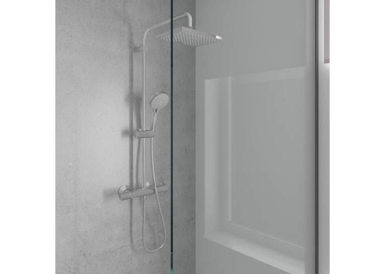 Душова система Hansgrohe Vernis Shape Showerpipe 230 1jet з термостатом 26286000 хром