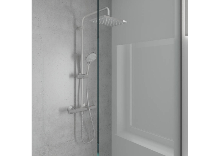 Душова система Hansgrohe Vernis Shape Showerpipe 230 1jet з термостатом 26286000 хром