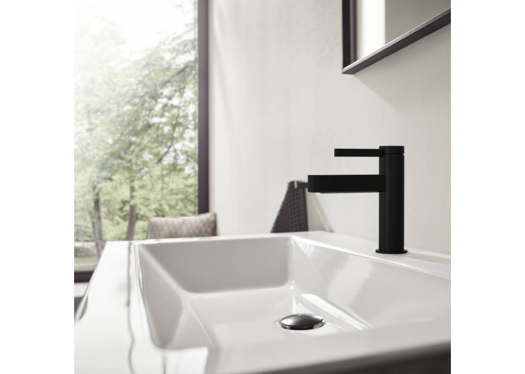 Змішувач Hansgrohe Finoris для раковини, чорний матовий 76020670
