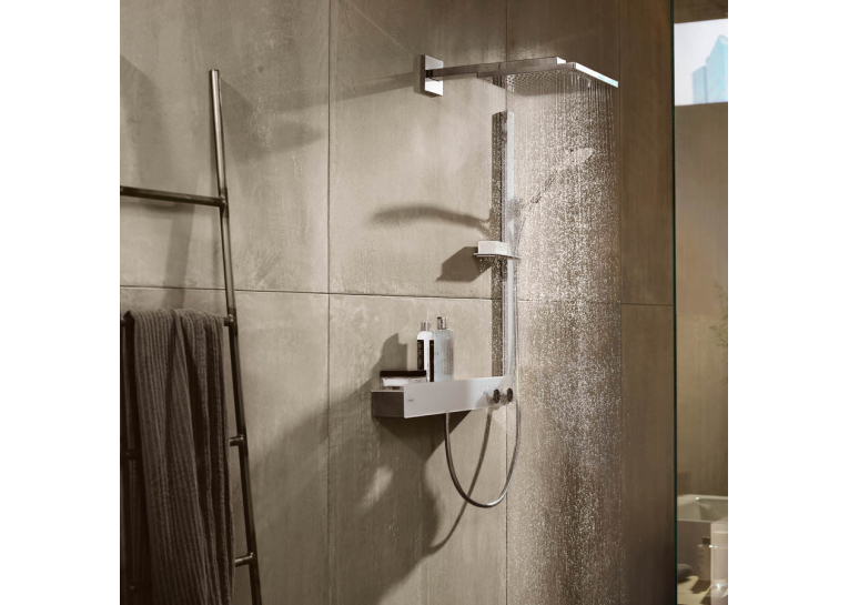 Верхний душ Hansgrohe Raindance E 300 1jet с душевым кронштейном Brushed Bronze 26238140
