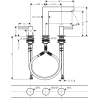 Змішувач Hansgrohe Finoris для раковини, хром 76034000