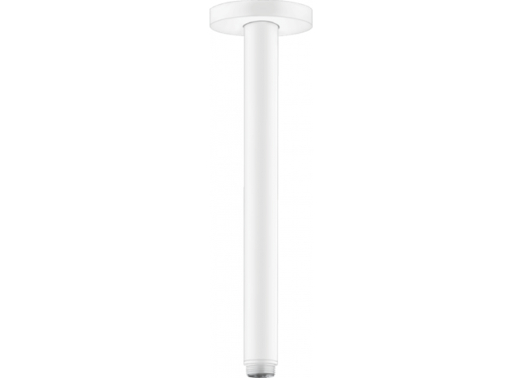Кронштейн для верхнього душу Hansgrohe S 300 мм Matt White 27389700