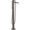 Смеситель для ванны напольный Hansgrohe Metropol Brushed Black Chrome 32532340