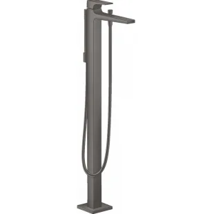 Змішувач для ванни для підлоги Hansgrohe Metropol Brushed Black Chrome 32532340