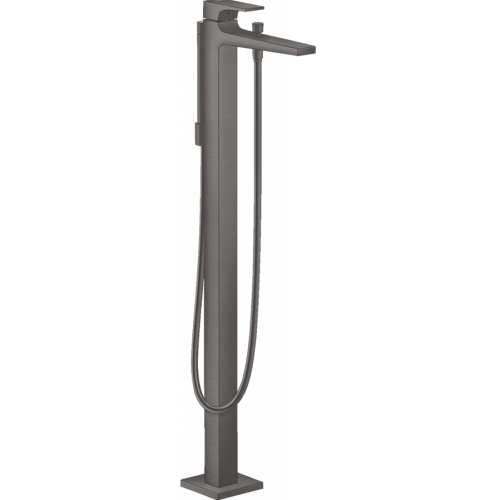 Смеситель для ванны напольный Hansgrohe Metropol Brushed Black Chrome 32532340