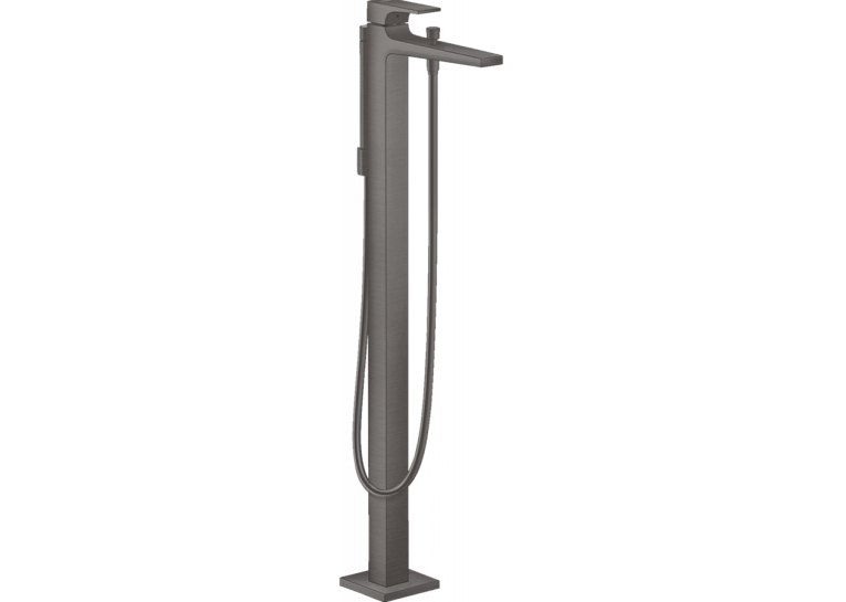 Смеситель для ванны напольный Hansgrohe Metropol Brushed Black Chrome 32532340