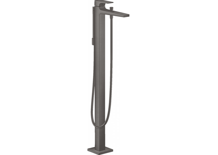 Смеситель для ванны напольный Hansgrohe Metropol Brushed Black Chrome 32532340