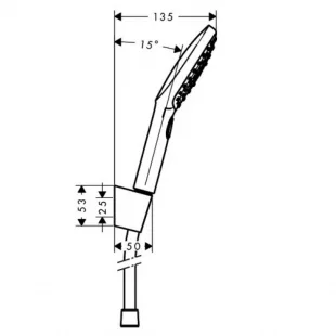 Душевой набор Hansgrohe Raindance Select E 120, 26720400