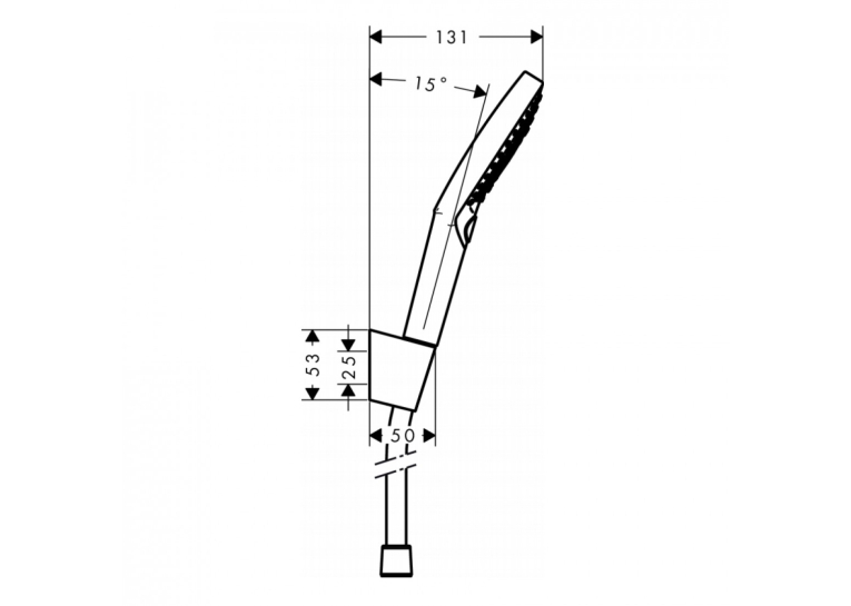 Душовий набір Hansgrohe Raindance Select S, 26721400