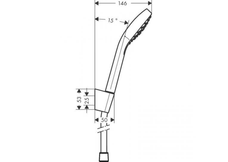 Душовий набір Hansgrohe Croma Select E 26412400