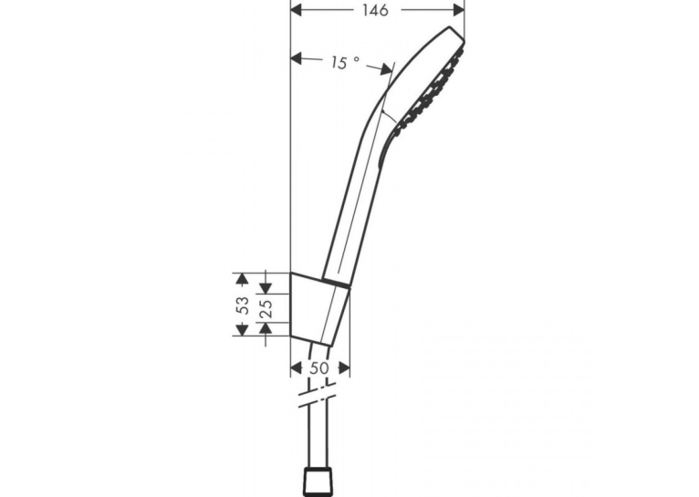 Душевой набор Hansgrohe Croma Select E 26412400