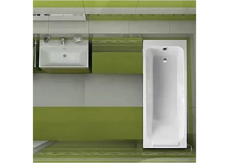 Ванна чавунна Jacob Delafon PARALLEL 170x70 (Е2947-00) без отворів для ручок