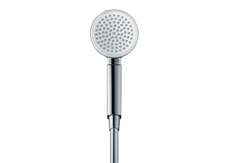 Ручной душ Hansgrohe Crometta 100 1jet EcoSmart белый/хром 26828400