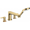 Змішувач для ванни Hansgrohe Talis E на 4 отвори Polished Gold Optic 71748990