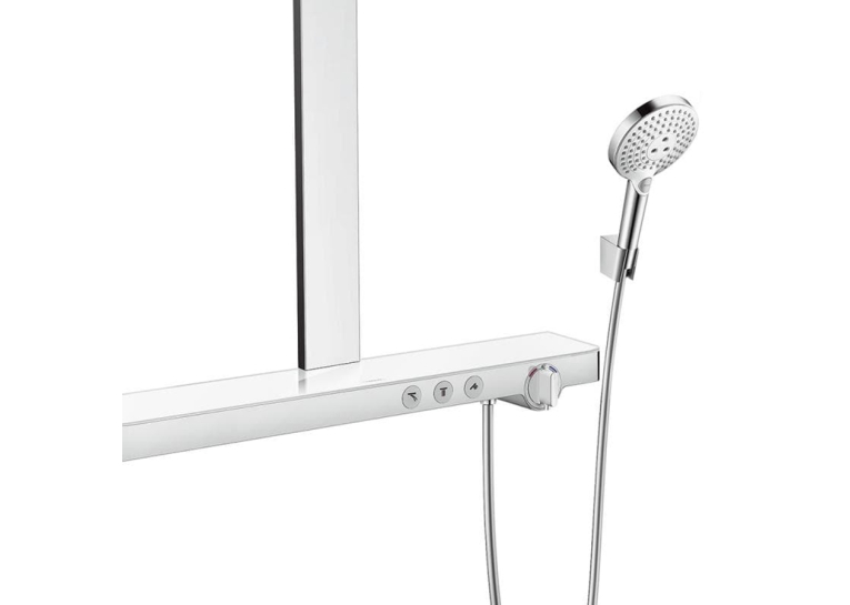 Душова система Hansgrohe Rainmaker Select Showerpipe 460 2jet з термостатом, білий/хром 27109400 (Пошкоджене пакування)