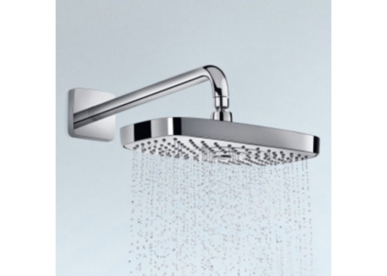 Верхній душ Hansgrohe Raindance Select E 300 2jet Air EcoSmart 9 л/хв з утримувачем 26609000