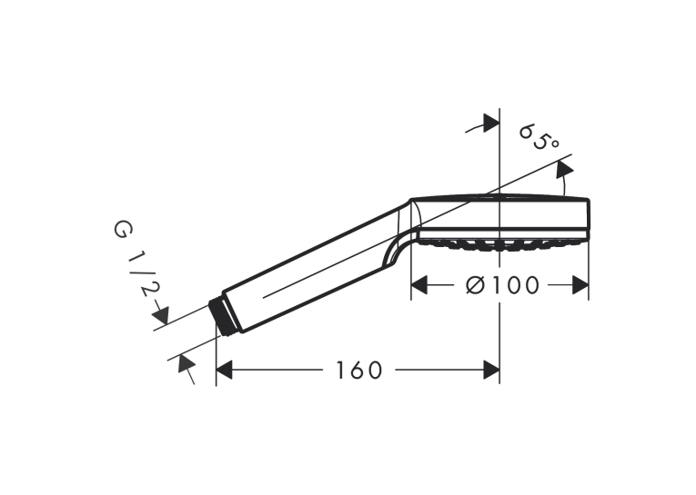 Ручний душ Hansgrohe Crometta 26331400