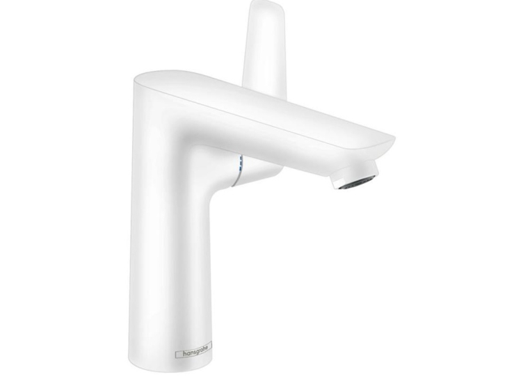 Смеситель для раковины Hansgrohe Talis E 150 с донным клапаном Matt White 71754700