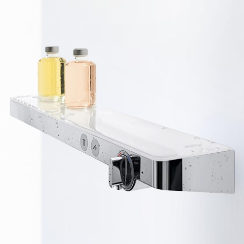 Термостат для душа Hansgrohe ShowerTablet Select 700, белый/хром 13184400