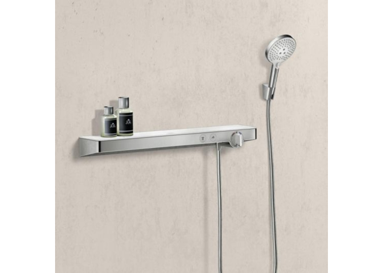 Термостат для душу Hansgrohe ShowerTablet Select 700, білий/хром 13184400