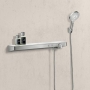 Термостат для душа Hansgrohe ShowerTablet Select 700, белый/хром 13184400