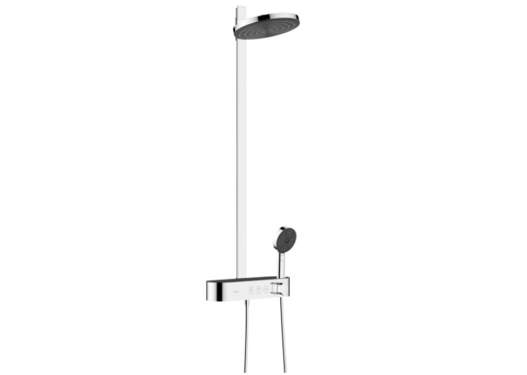 Душова система Hansgrohe Pulsify Showerpipe 260 2jet з термостатом 24240000 хром