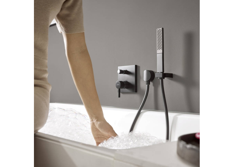 Змішувач Hansgrohe Finoris для душу прихованого монтажу, чорний 76415670