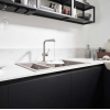 Змішувач Hansgrohe Talis M54 для кухонного миття з висувним душем Stainless Steel 72809800