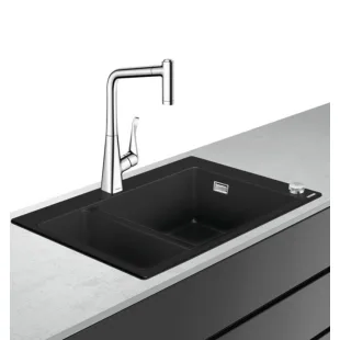 Кухонний комплект мийка із змішувачем Hansgrohe C51-F635-04 43215000