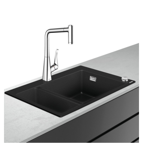Кухонный комплект мойка со смесителем Hansgrohe C51-F635-04 43215000