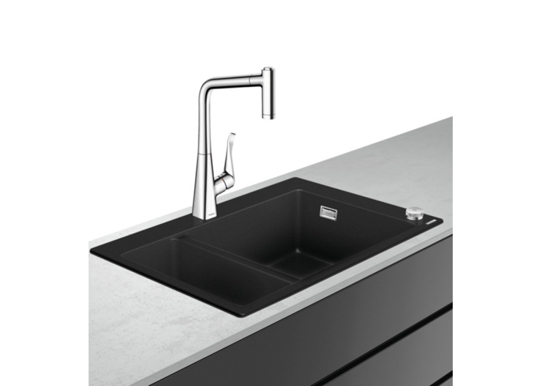 Кухонный комплект мойка со смесителем Hansgrohe C51-F635-04 43215000