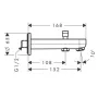Излив для ванны Hansgrohe Metris S 31417000