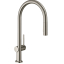 Змішувач Hansgrohe Talis M54 для кухонного миття з висувним душем Stainless Steel 72801800