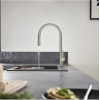 Змішувач Hansgrohe Talis M54 для кухонного миття з висувним душем Stainless Steel 72801800