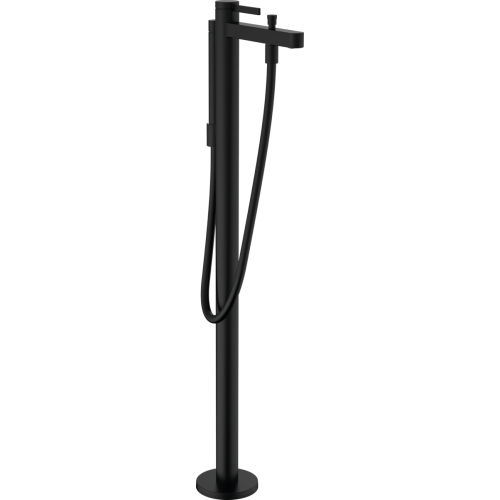 Змішувач Hansgrohe Finoris для ванни підлоговий, чорний 76445670