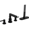 Змішувач Hansgrohe Finoris на борт ванни, чорний матовий 76444670