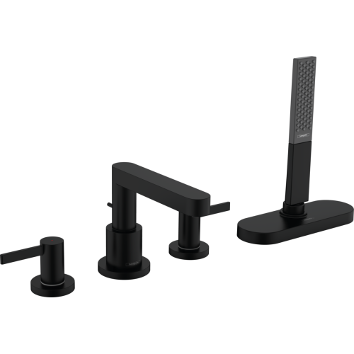 Змішувач Hansgrohe Finoris на борт ванни, чорний матовий 76444670