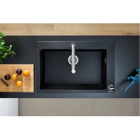 Кухонная мойка Hansgrohe S510-F660 77х51 Graphite Black 43313170