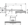 Верхній душ Hansgrohe Rainmaker Select, 24005400