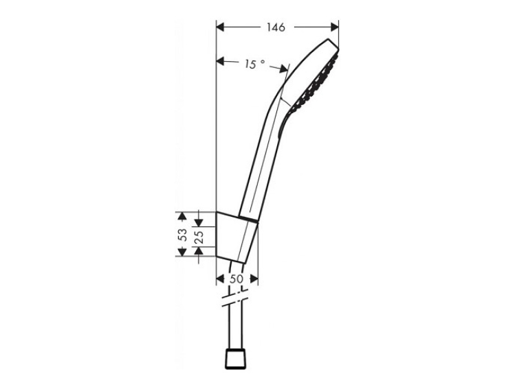 Душевой набор Hansgrohe Croma Select S 26421400