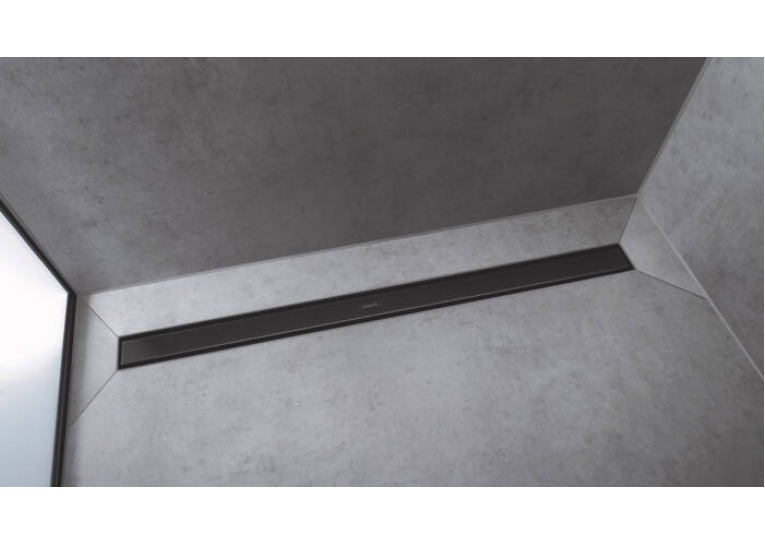 Верхня частина Hansgrohe "RainDrain Match" для каналу 900 мм Black 56040610