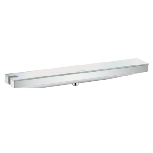 Шланговое подсоединение Hansgrohe Porter 500 Rainfinity с держателем для душа и полкой для душа 26843000