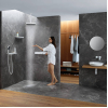 Термостат Hansgrohe RainSelect скрытого монтажа на 3 потребителя Matt White 15381700