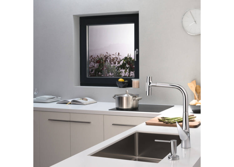Дозатор кухонний Hansgrohe A51 для миючого засобу 500 ml хром 40448000