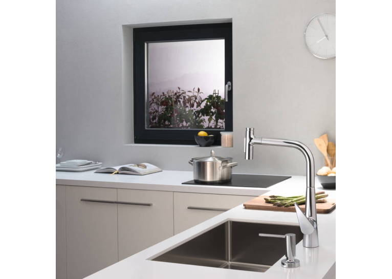 Дозатор кухонний Hansgrohe A51 для миючого засобу 500 ml хром 40448000