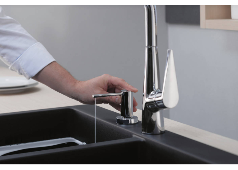 Дозатор кухонний Hansgrohe A51 для миючого засобу 500 ml хром 40448000