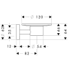 Мильниця Hansgrohe Logis 40515000