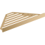 Кутова полиця Hansgrohe AddStoris 41741140, бронза